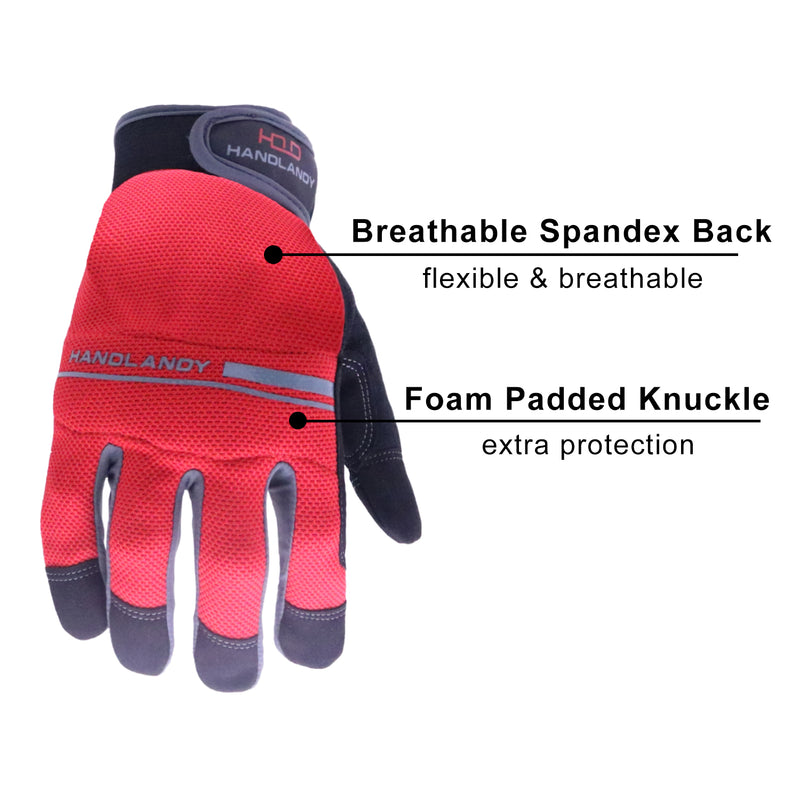 SAFEAT General Waterproof Work Gloves for Men and Women – Flexible