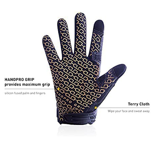 Handlandy Bulk Work Gloves with Grip for Men & Women,Pack of 12 Pairs