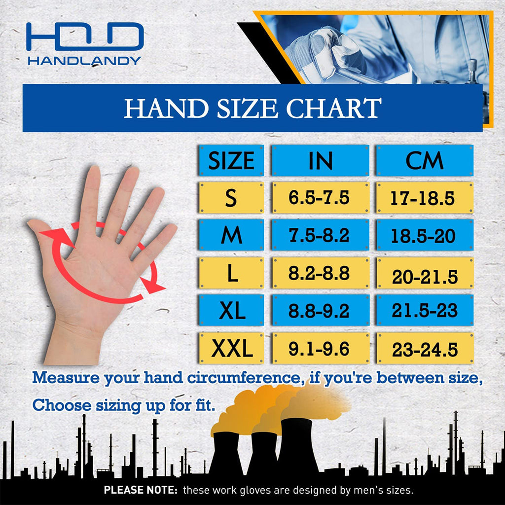 Handlandy Wholesale Men Women Mechanic Working Gloves Touch Screen 603