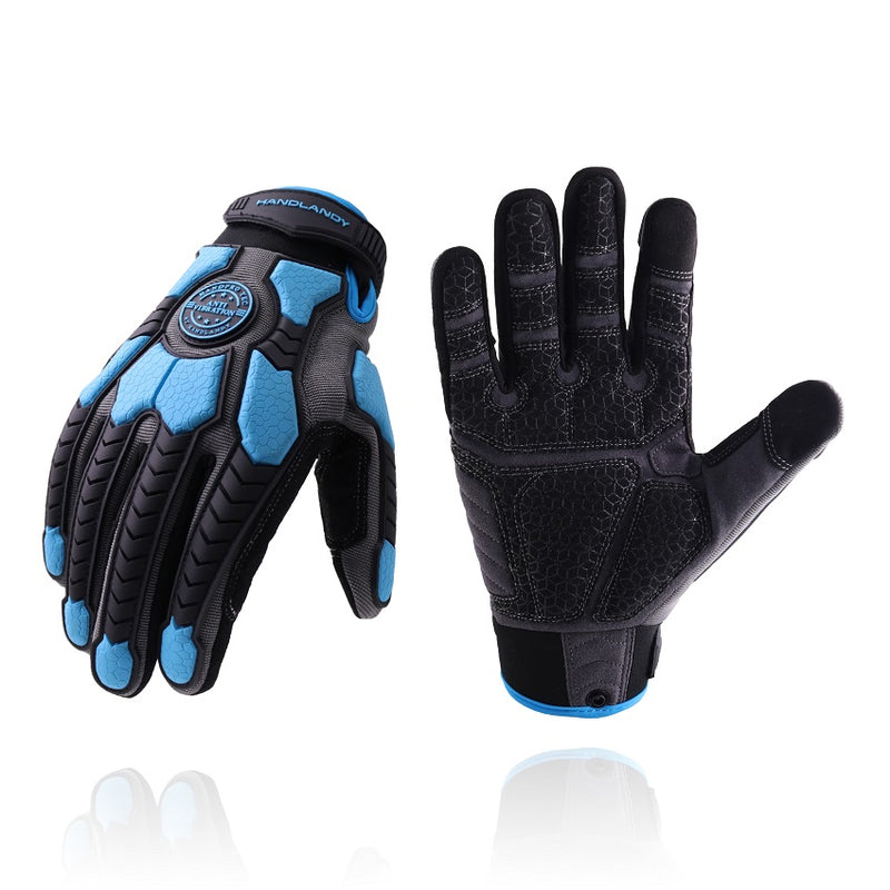 Handlandy Work Gloves Men & Women Bulk,Pack of 12 Pairs Flexible Breat