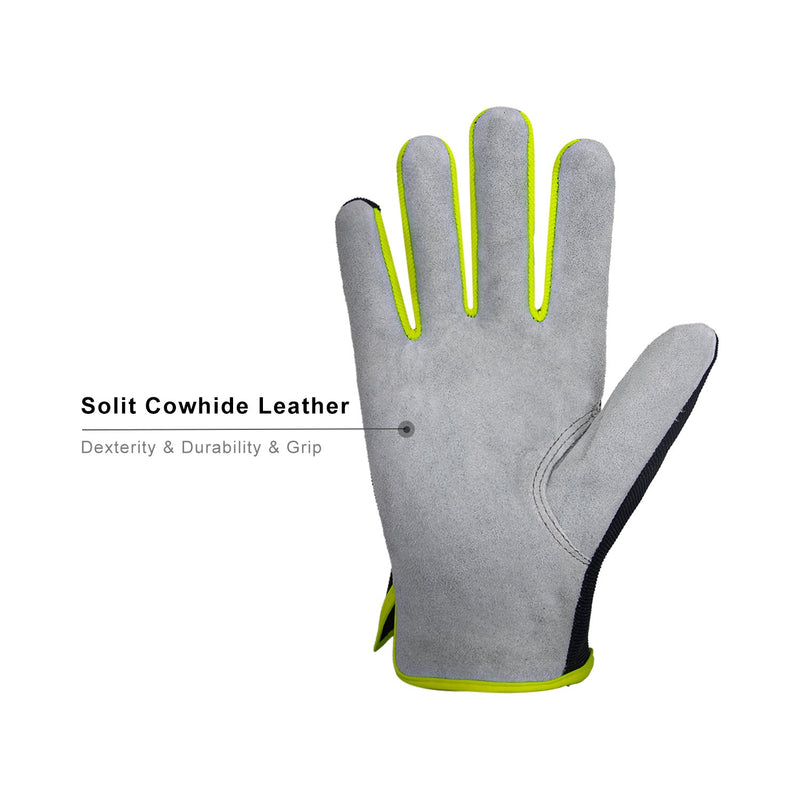 Gloves MILWAUKEE Hybrid Leather Gloves 9/L